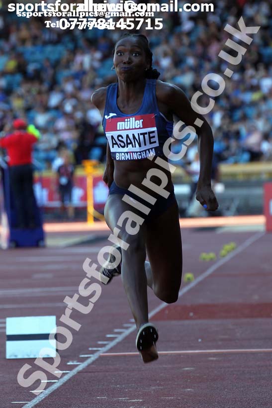 Womens triple jump, 2019 Muller British Championships, Alexander Stadium, Birmingham. Photo: David T. Hewitson/Sports for All Pics